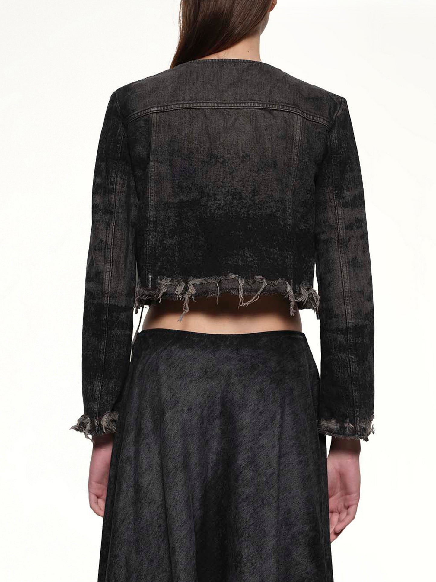 DE-GRAFFY-FSH Denim Jacket in Black