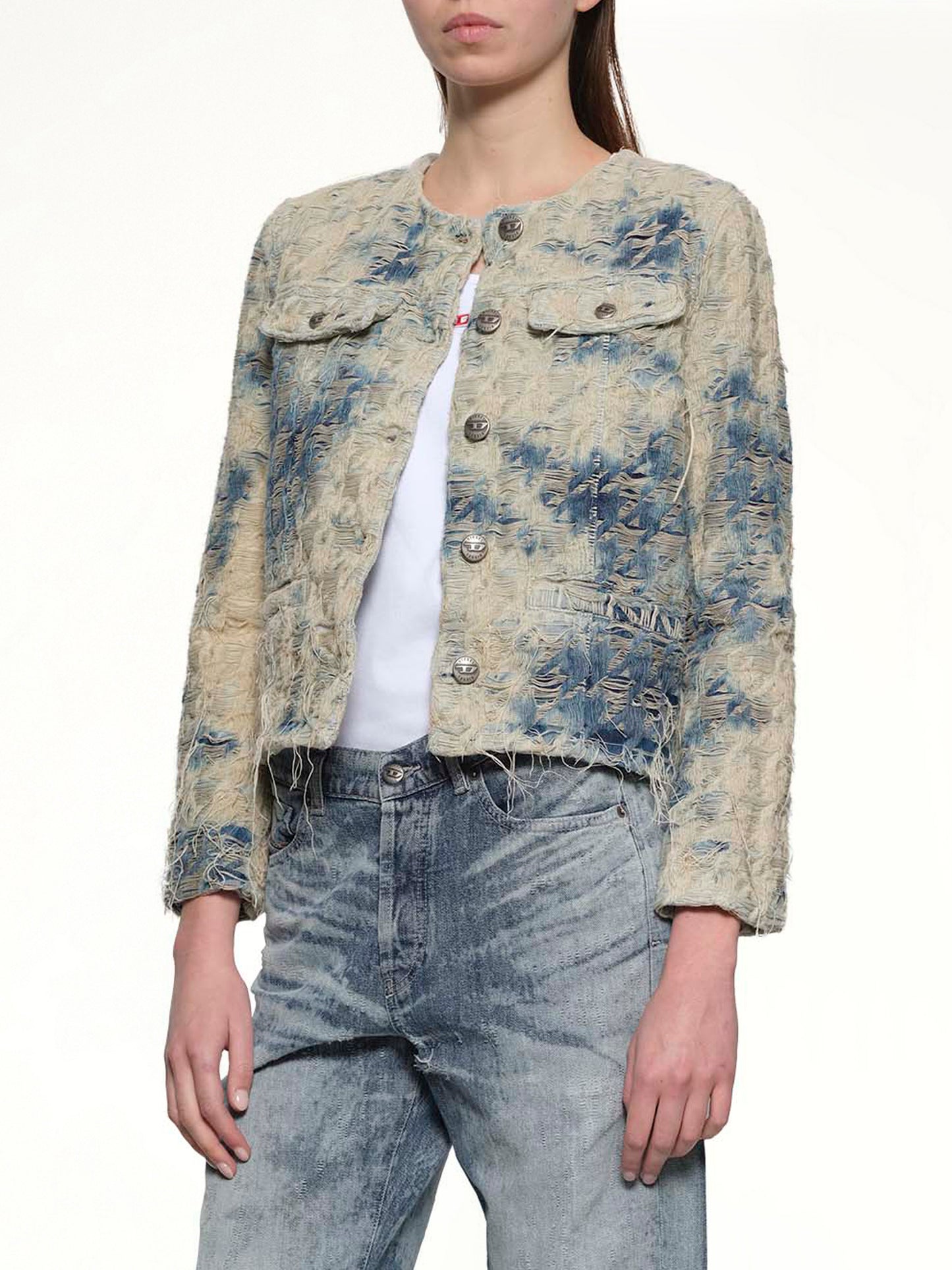 DE-GRAFY-FSH Runway Jacket in Blue