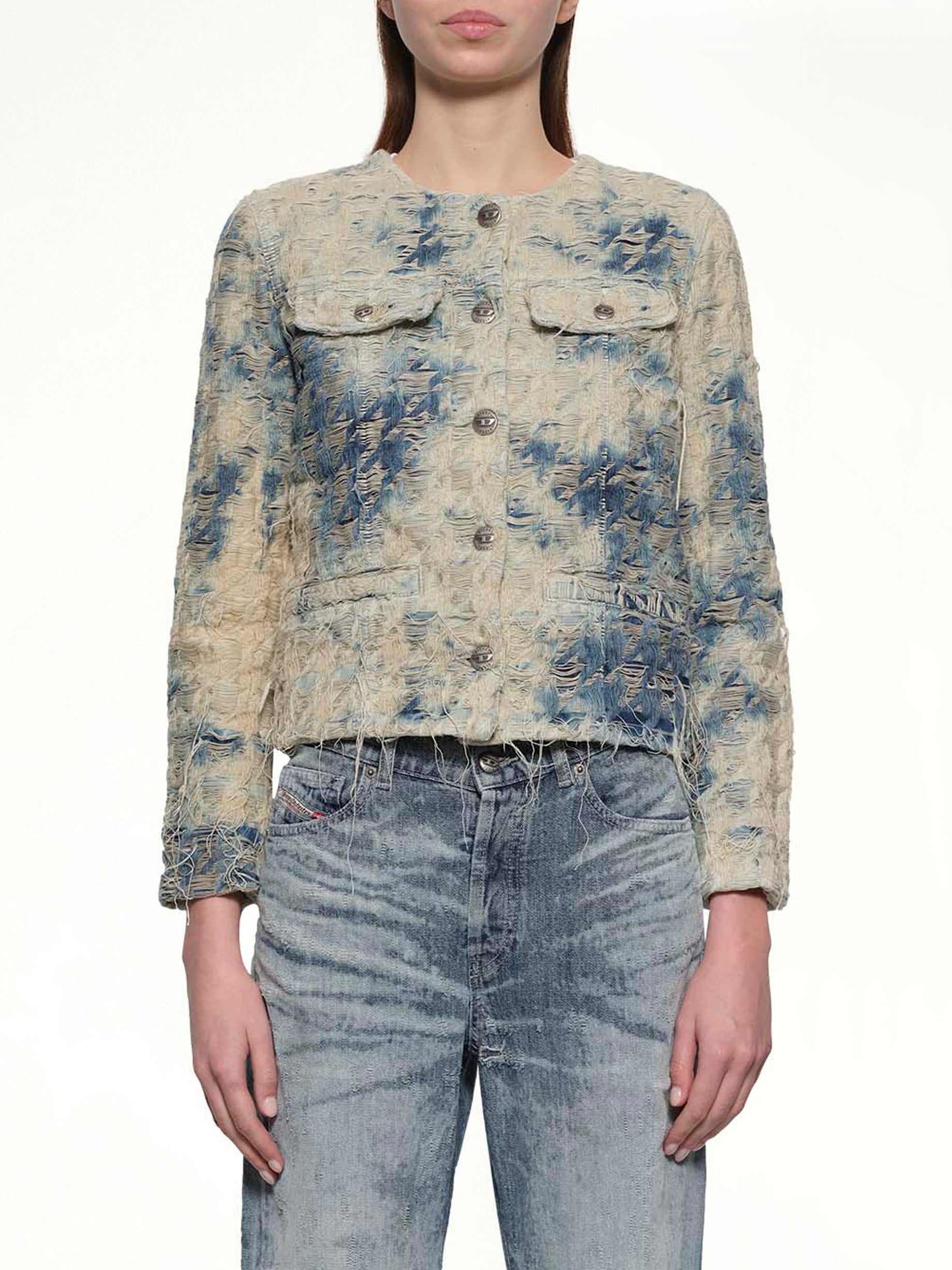 DE-GRAFY-FSH Runway Jacket in Blue