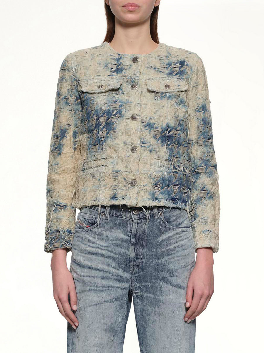 DE-GRAFY-FSH Runway Jacket in Blue