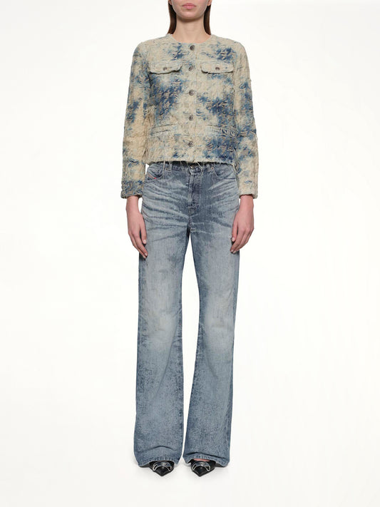 DE-GRAFY-FSH Runway Jacket in Blue