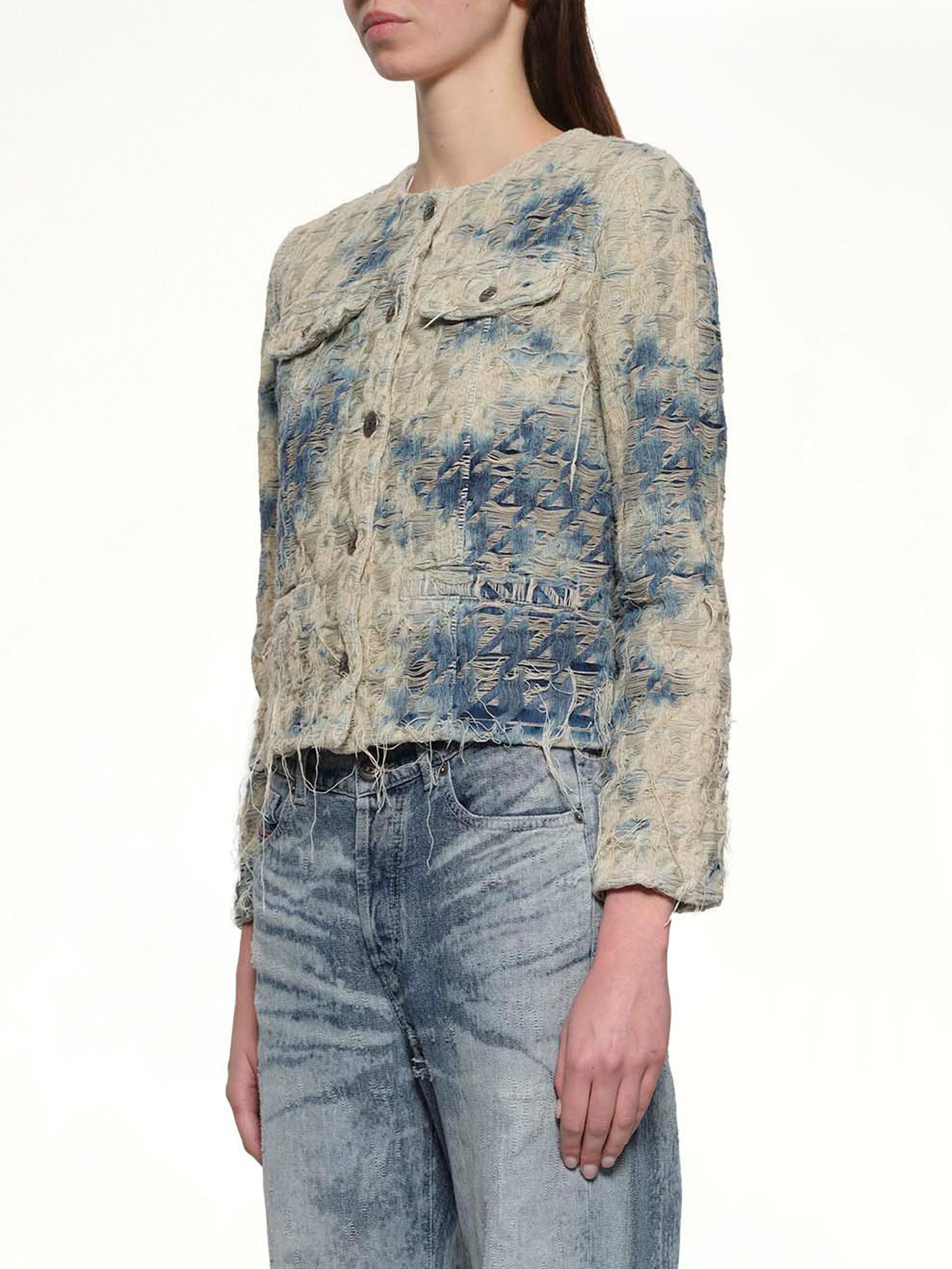 DE-GRAFY-FSH Runway Jacket in Blue