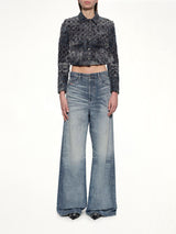 DE-URSY-FSH Denim Jacket in Blue