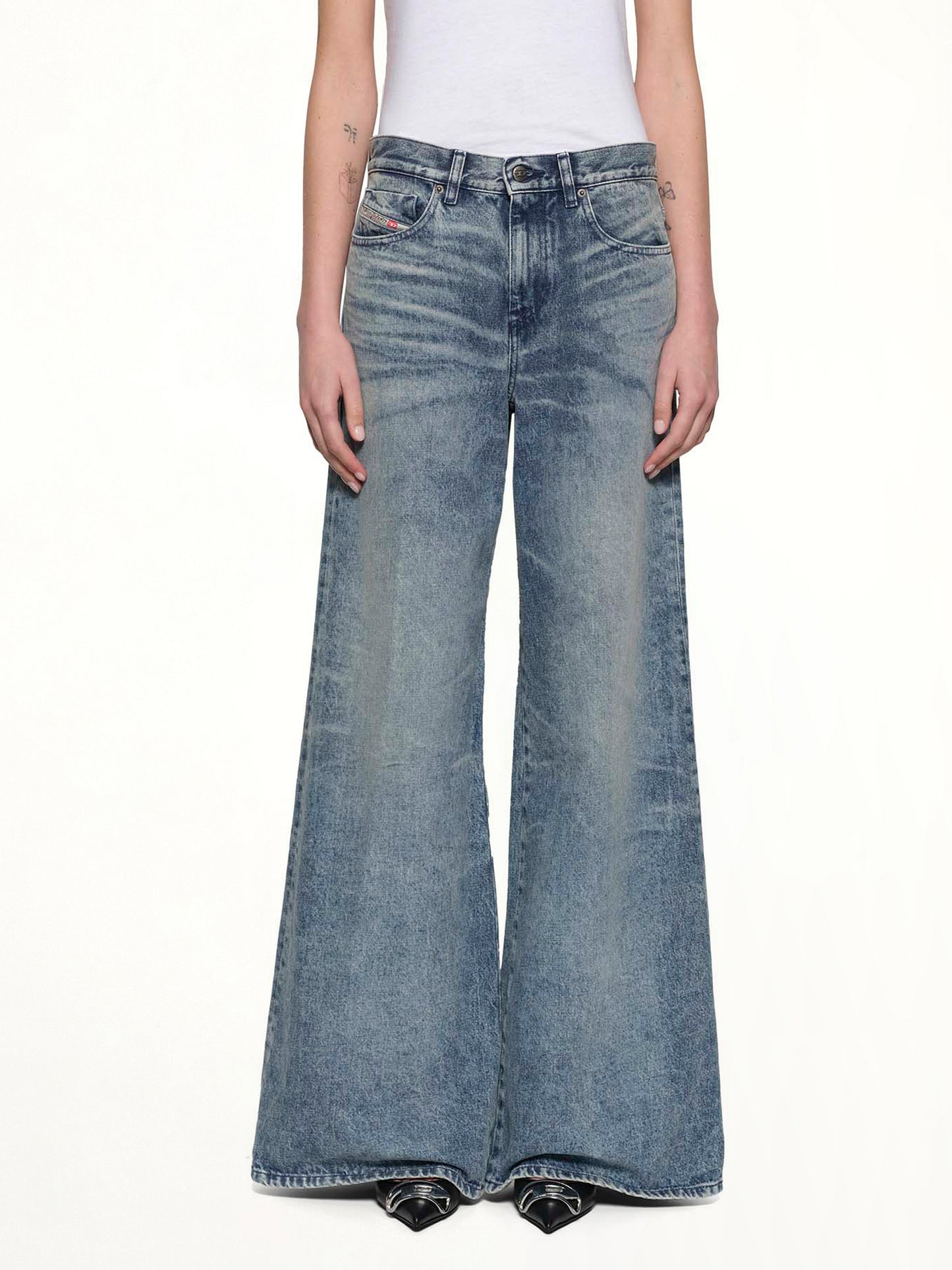 1978 D-AKEMI-FSH Wide Jeans in Blue