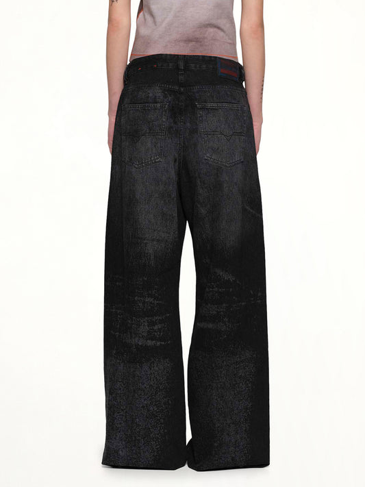 1996 D-SIRE-FSH1 Wide Jeans in Black