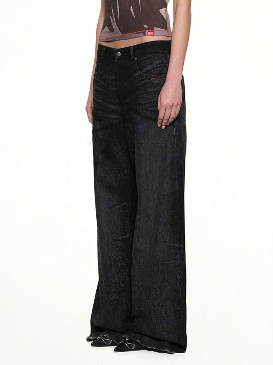 1996 D-SIRE-FSH1 Wide Jeans in Black