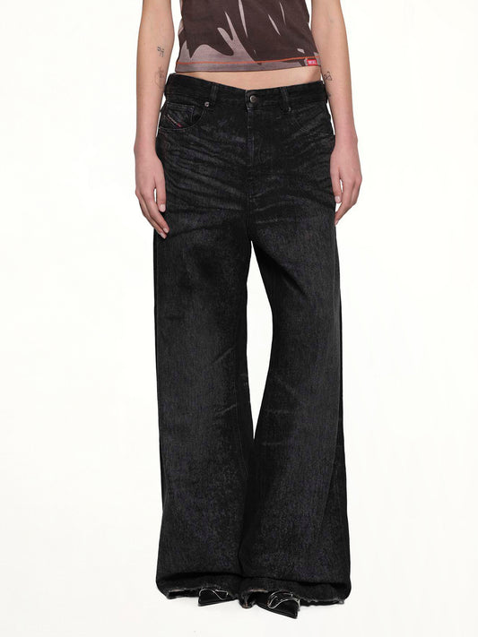 1996 D-SIRE-FSH1 Wide Jeans in Black
