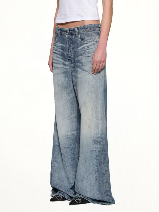 1996 D-SIRE-FSH Wide Jeans in Blue