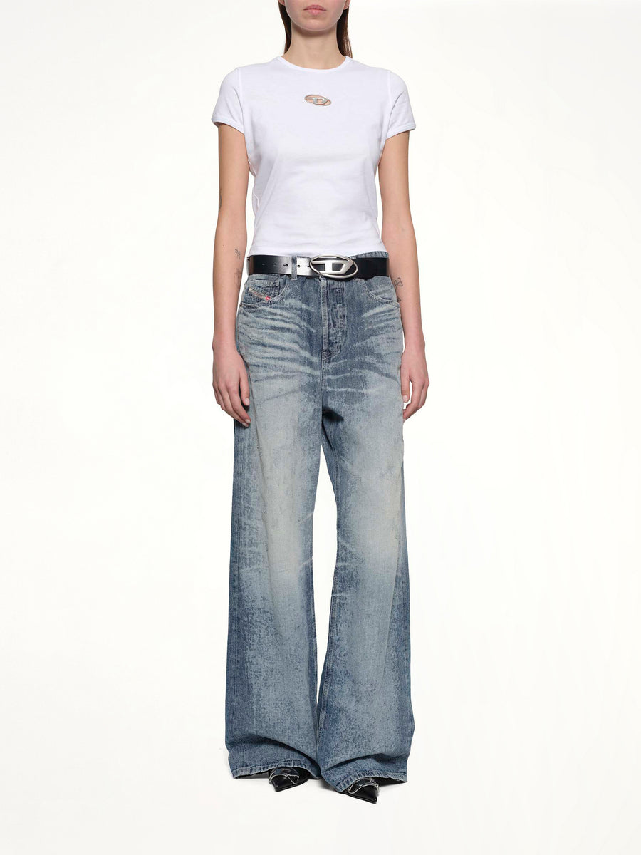 1996 D-SIRE-FSH Wide Jeans in Blue