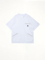 화이트 Carhartt WIP 코튼 저지 티셔츠