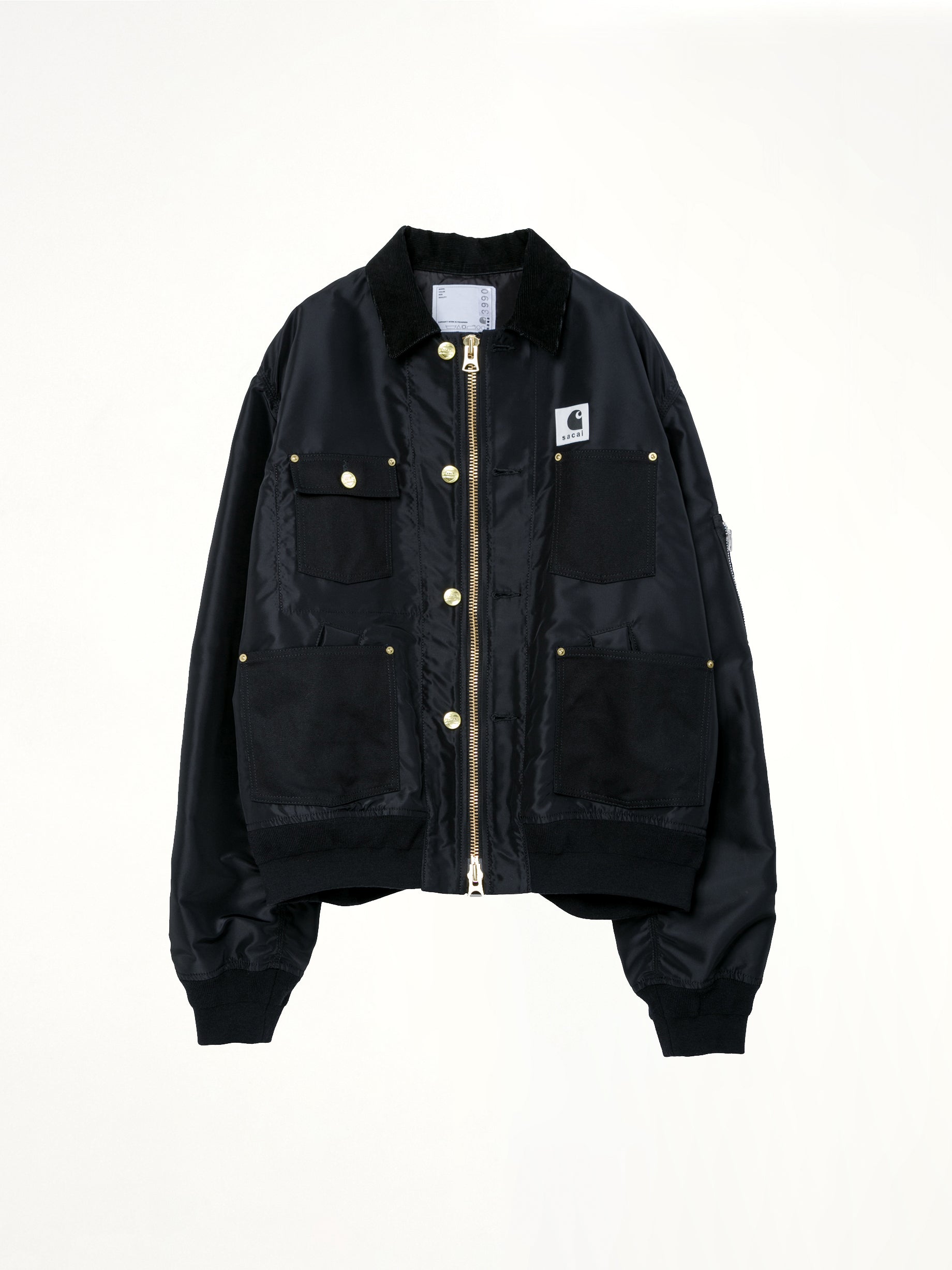 Carhartt WIP Nylon Twill x Duck Blouson in Black