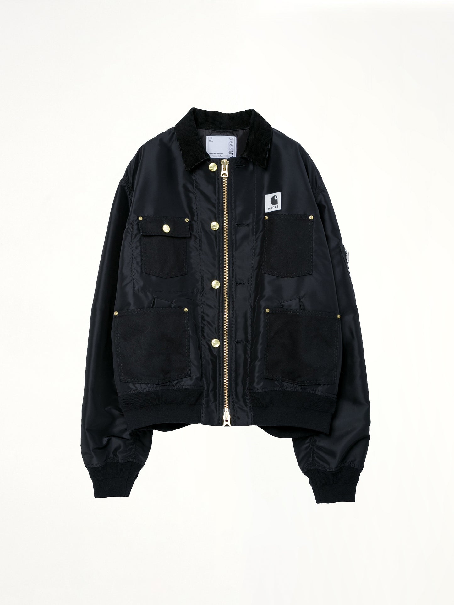 Carhartt WIP Nylon Twill x Duck Blouson in Black