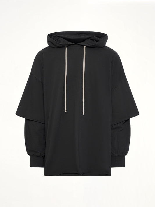 Tommy Hustler Hoodie in Black