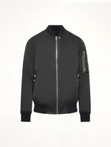 Classic Flight Jacket in Black