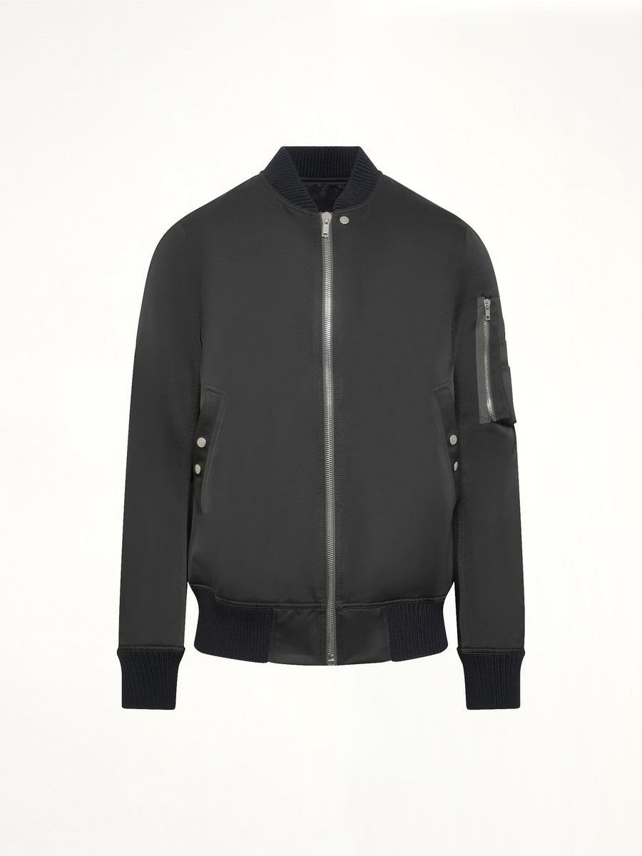 Classic Flight Jacket in Black