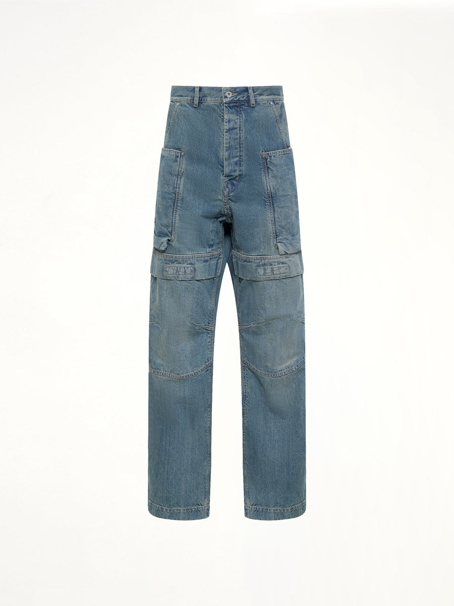 Stefan Cargo in Washed Indigo