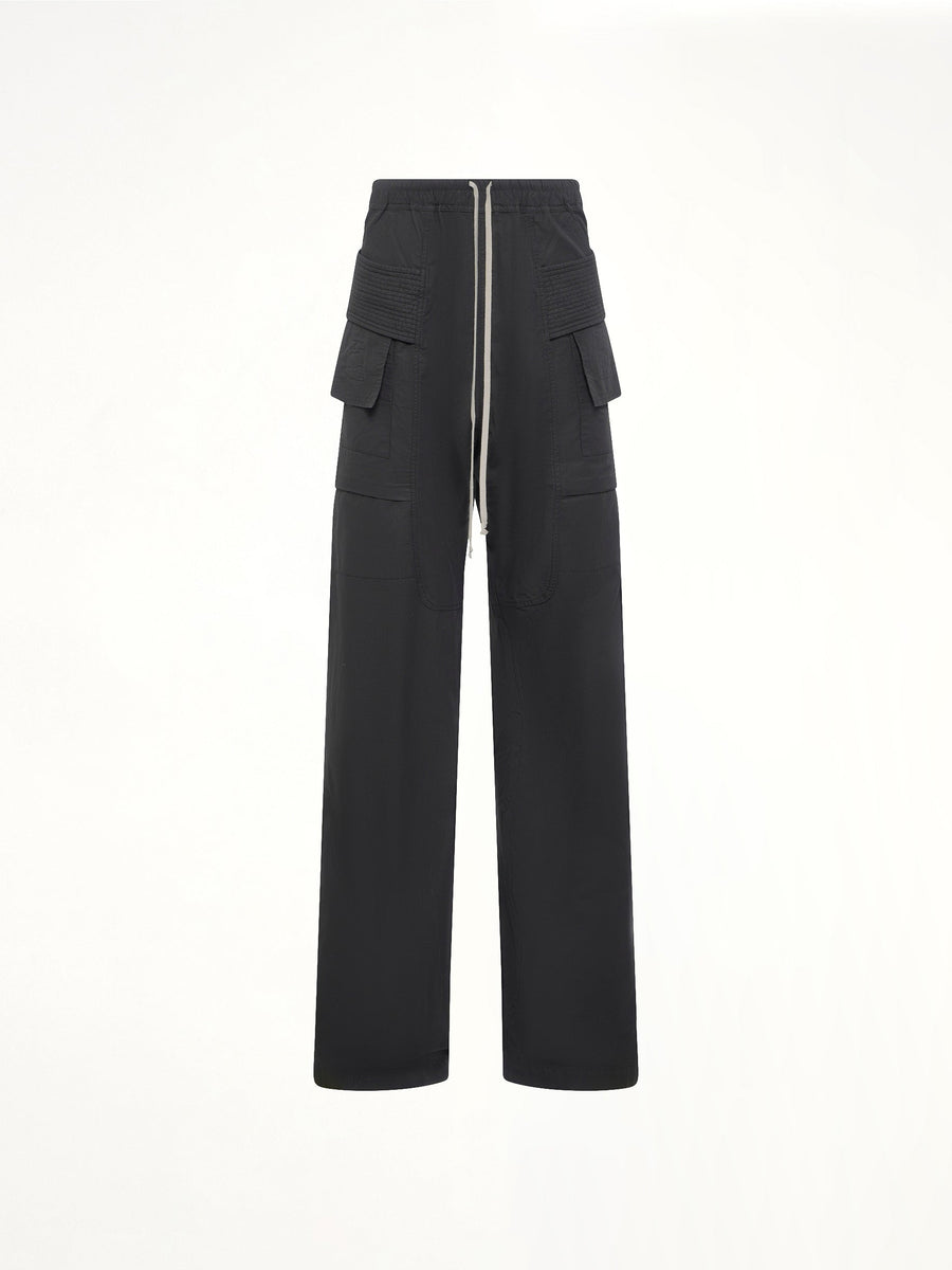 Creatch Wide Cargo Drawstring in Black