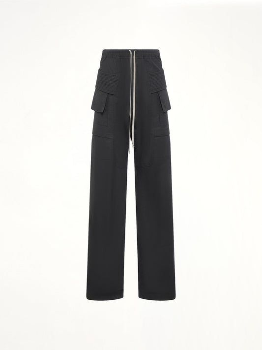 Creatch Wide Cargo Drawstring in Black