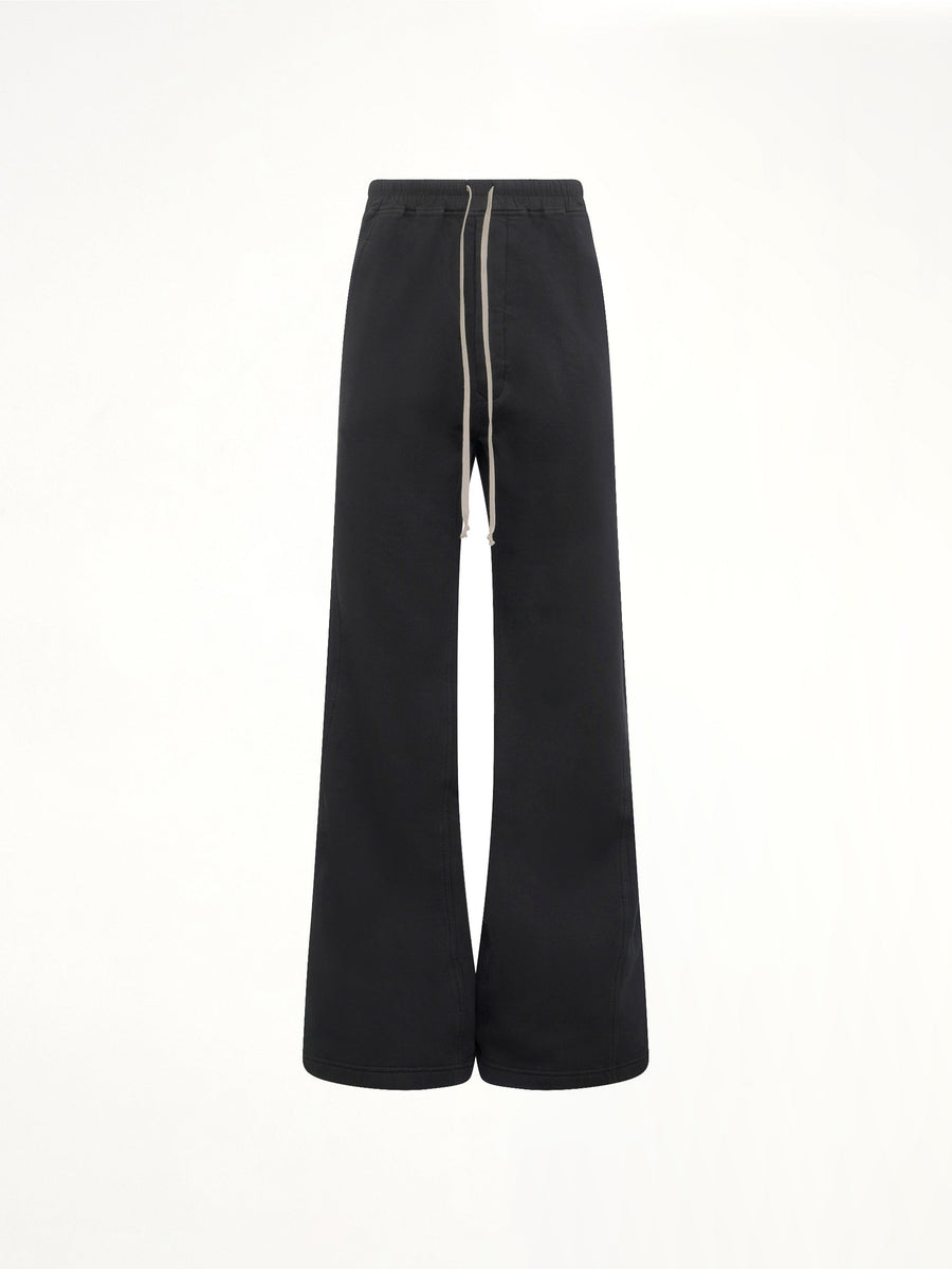 Wide Pusher Pants in Black