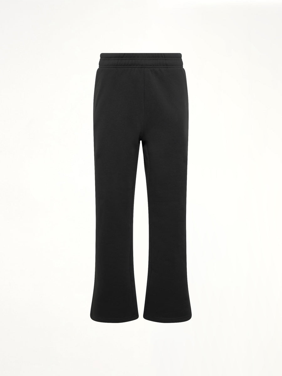 Straight Leg Sweatpant in Black
