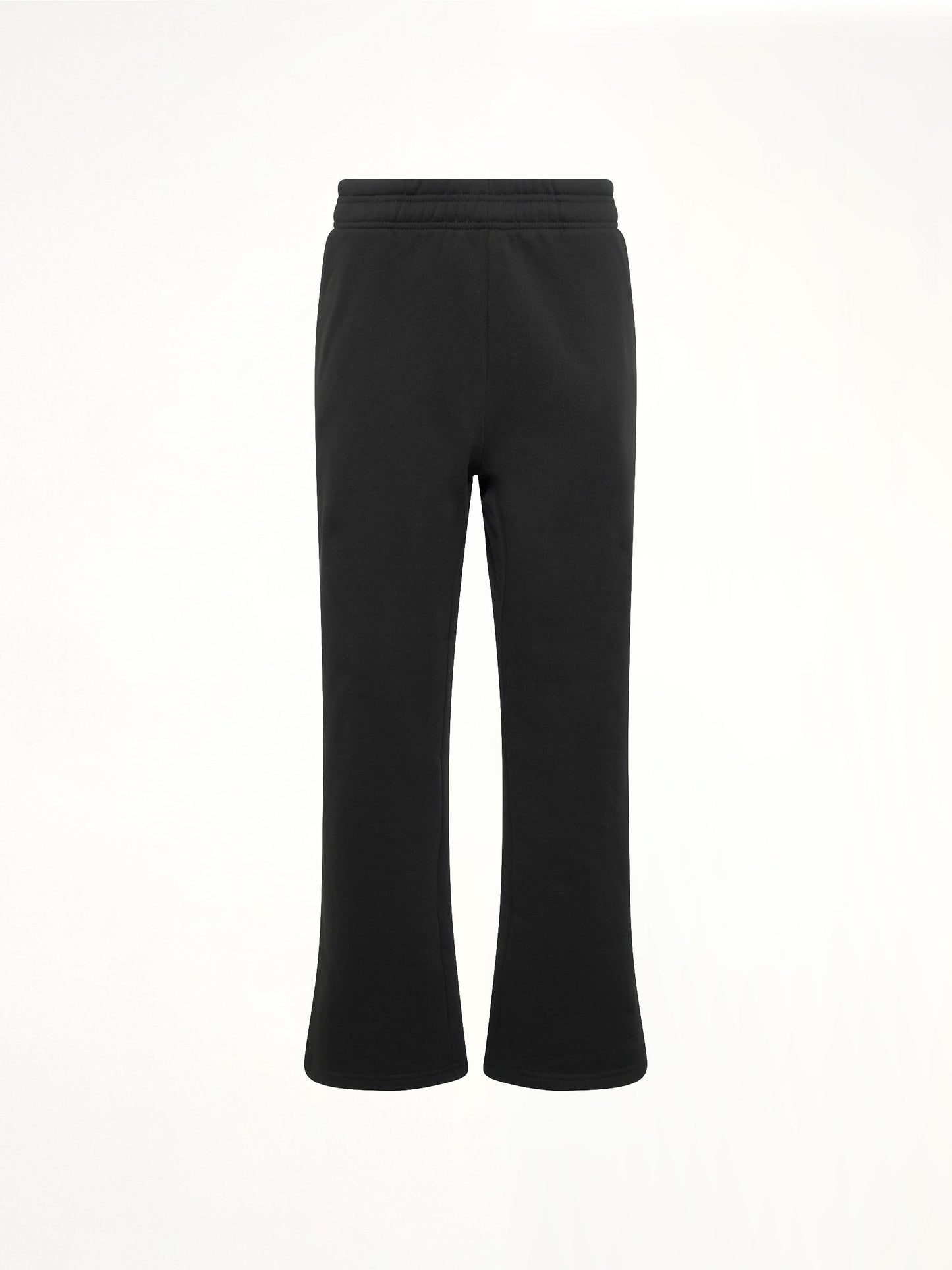 Straight Leg Sweatpant in Black