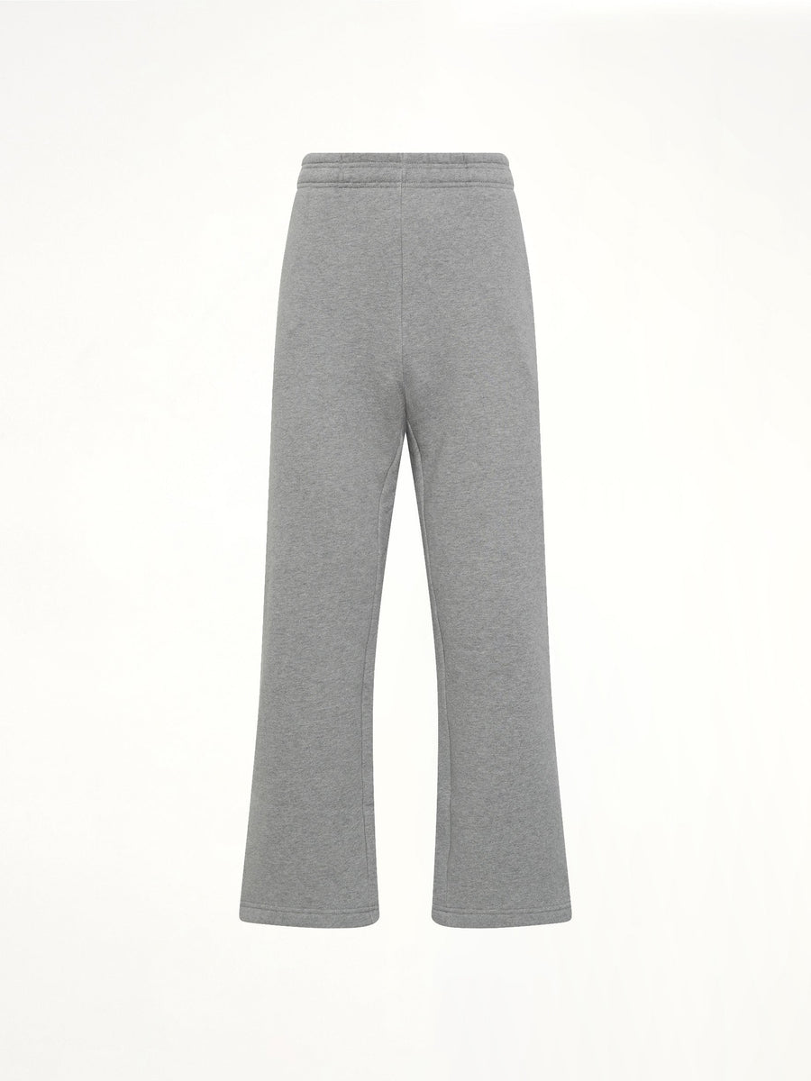 Straight Leg Sweatpant in Grey Marle