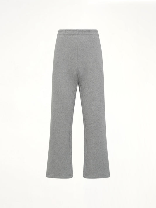 Straight Leg Sweatpant in Grey Marle