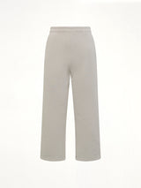 스트레이트 레그 스웨트팬츠 오프 화이트