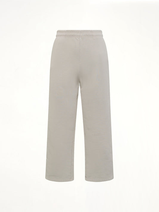Straight Leg Sweatpant in Off White