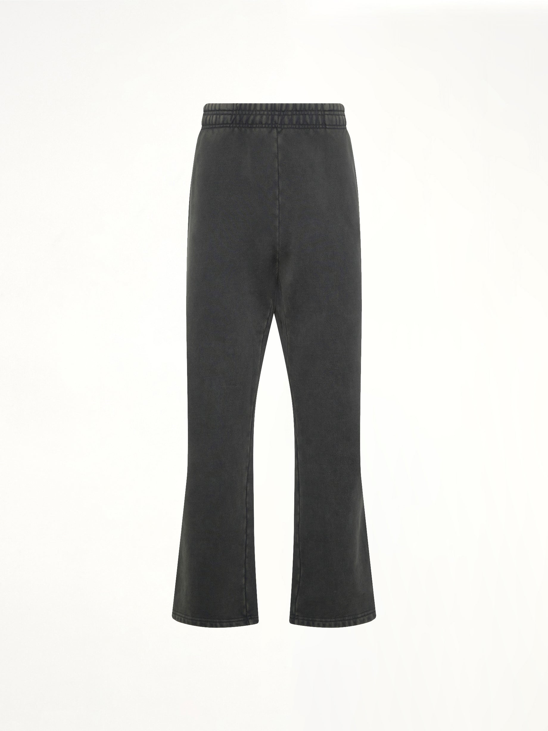 ENTIRE STUDIOS Straight Leg Sweatpant in Washed Black Product Photo from MARAIS