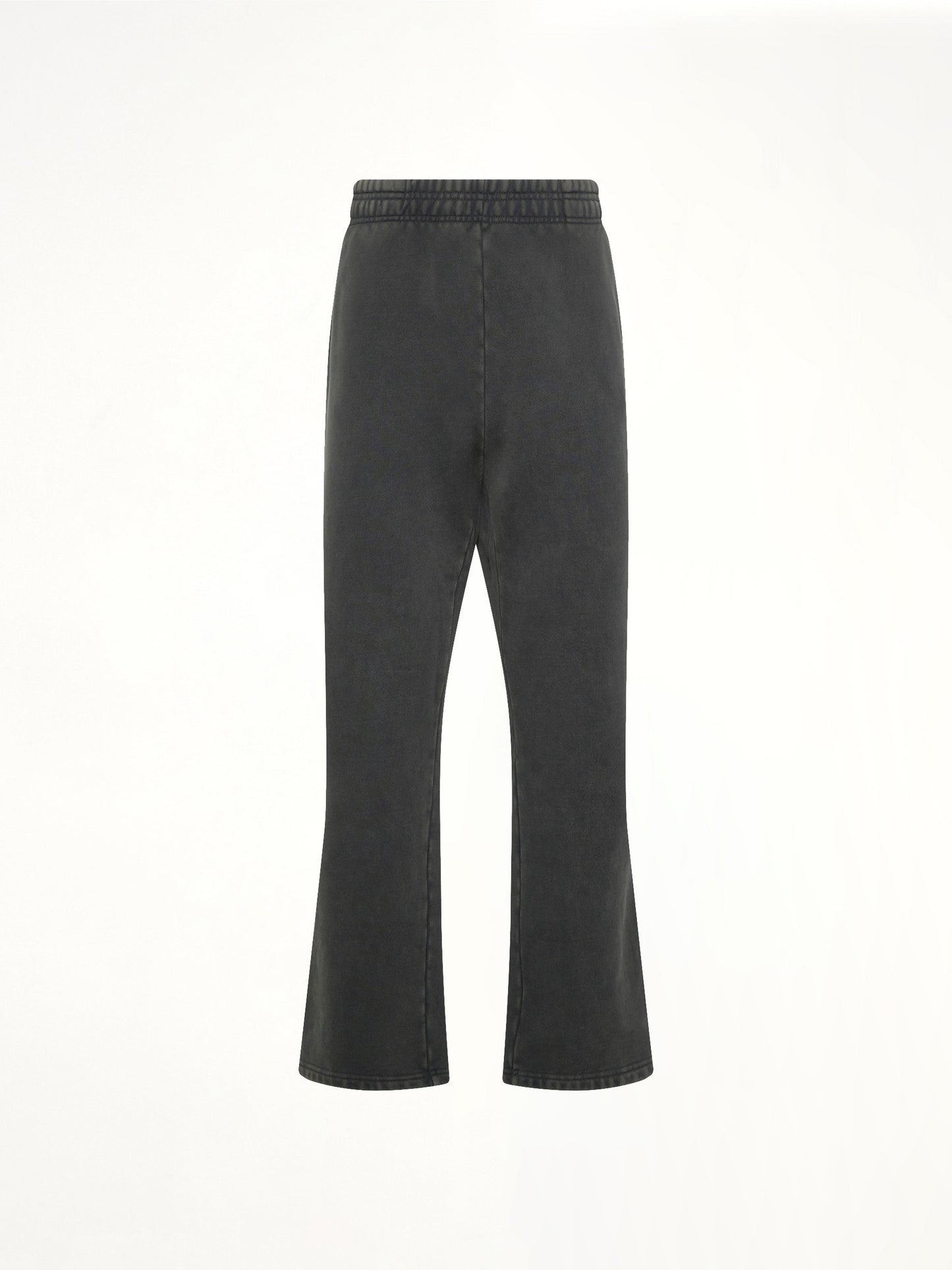 Straight Leg Sweatpant in Washed Black
