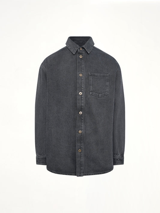 Anagram Overshirt in Black