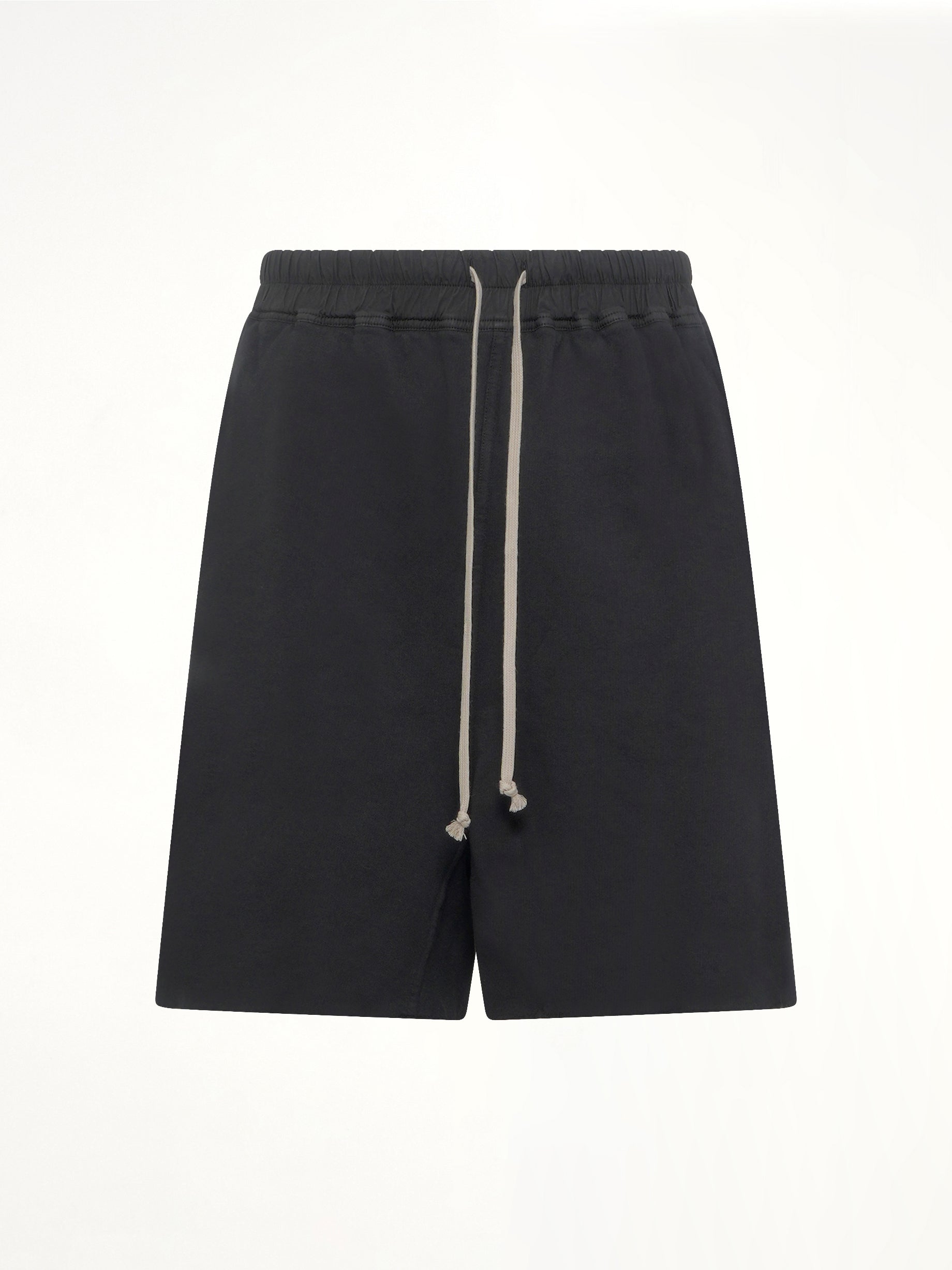 RICK OWENS DRKSHDW Long Boxers Butt Zip in Black Product Photo from MARAIS