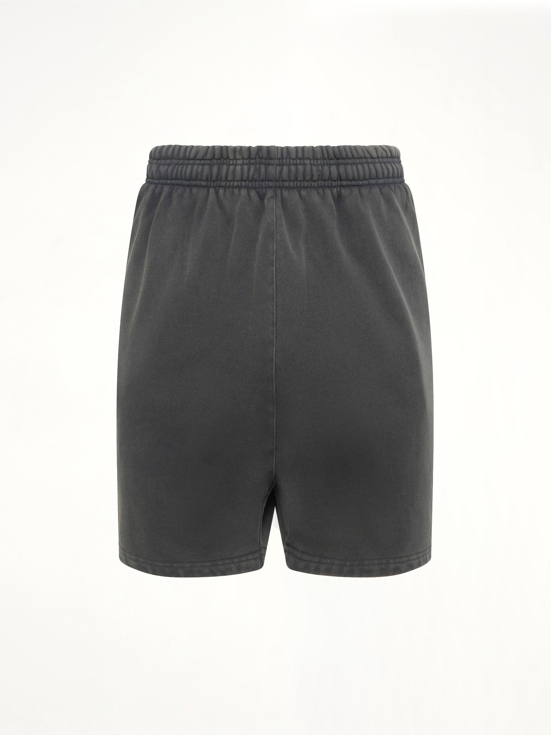 ENTIRE STUDIOS Standard Sweatshort in Washed Black Product Photo from MARAIS