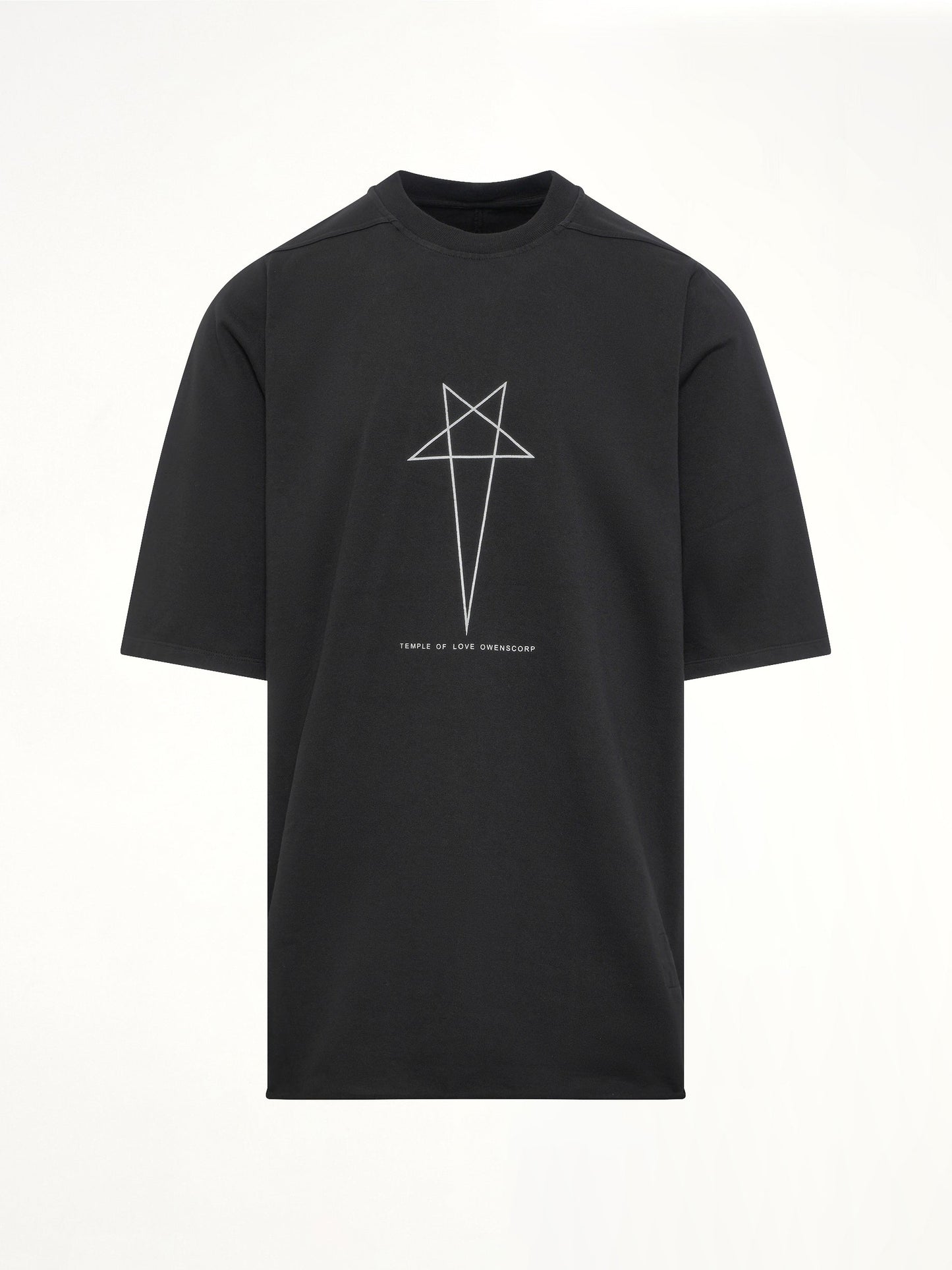 Pentagram Jumbo SS T-Shirt in Black/Milk