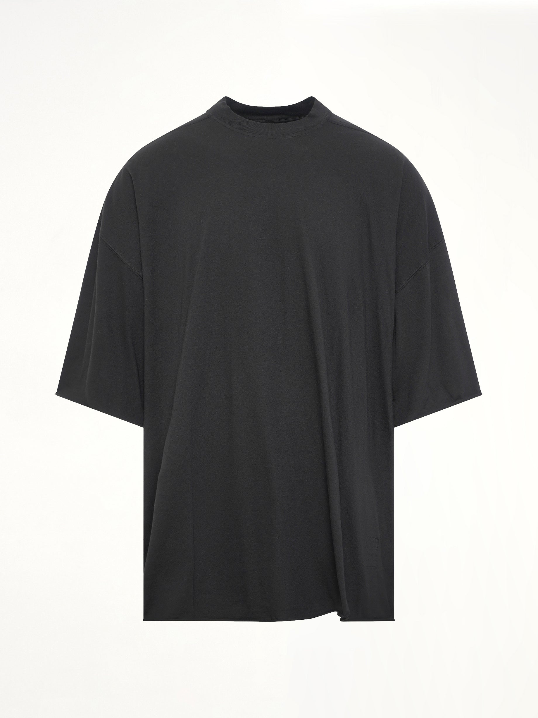 RICK OWENS DRKSHDW Tommy T-Shirt in Black Product Photo from MARAIS