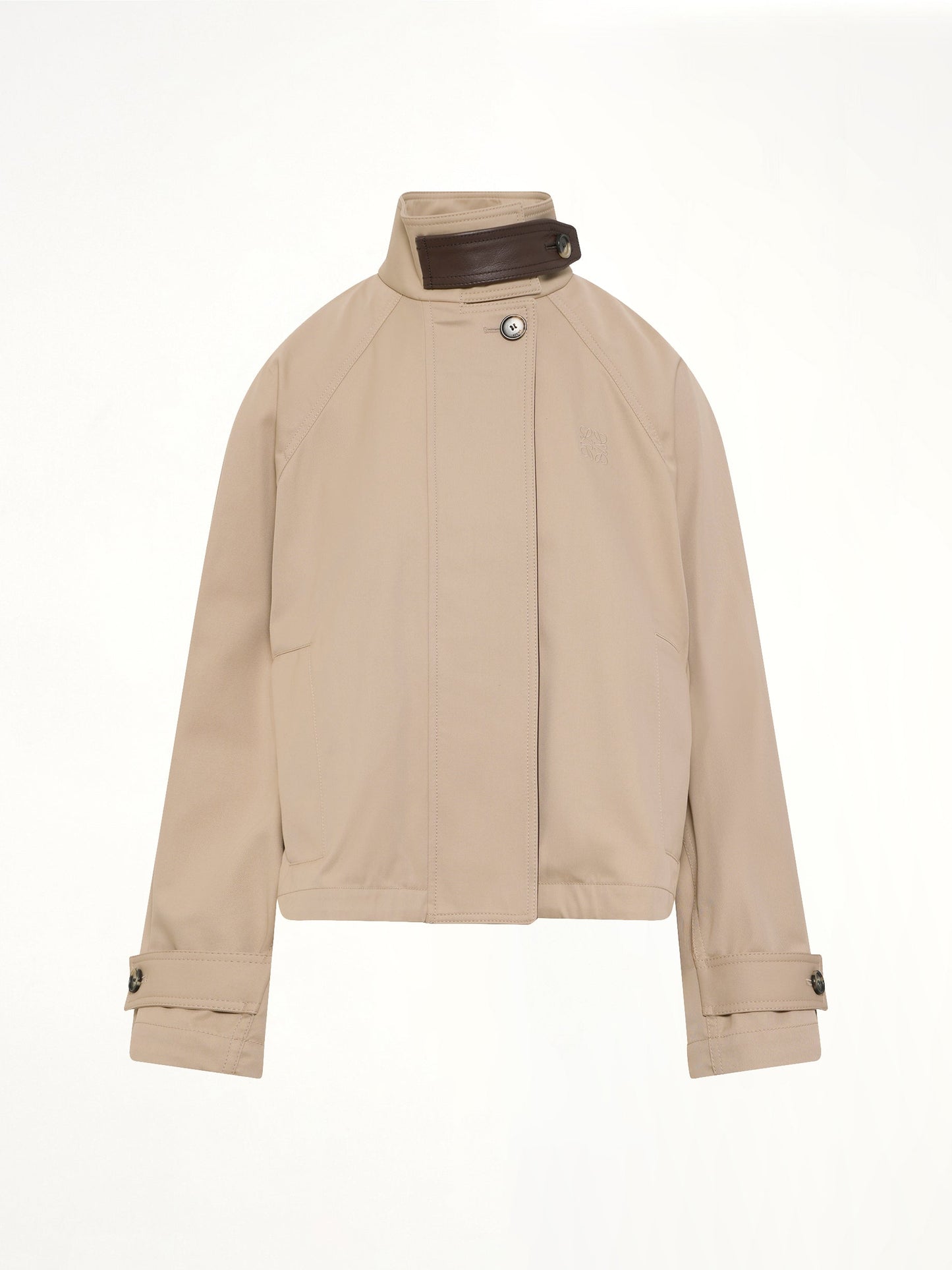 Short Parka in Beige
