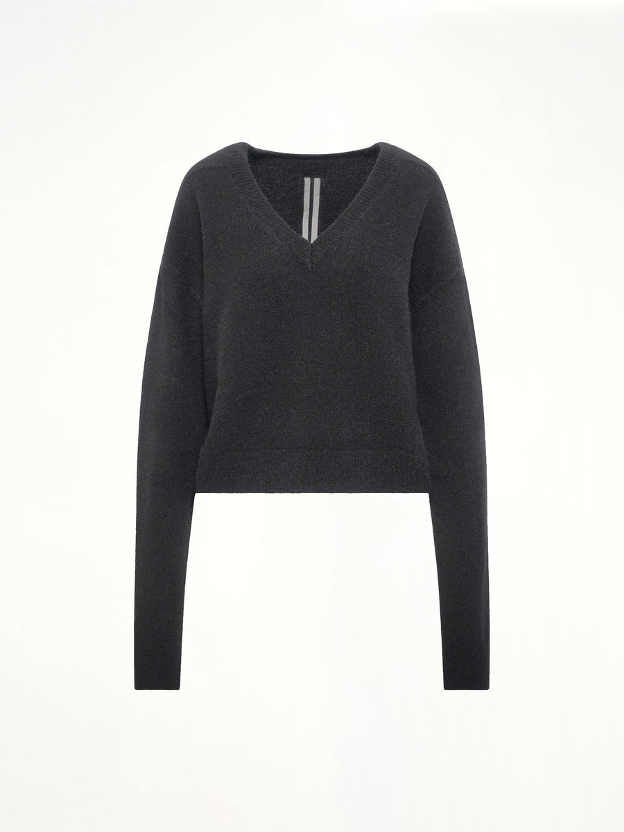 Tommy V Neck in Black