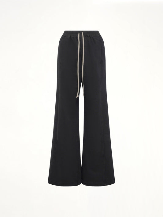 Wide Pusher Pants in Black