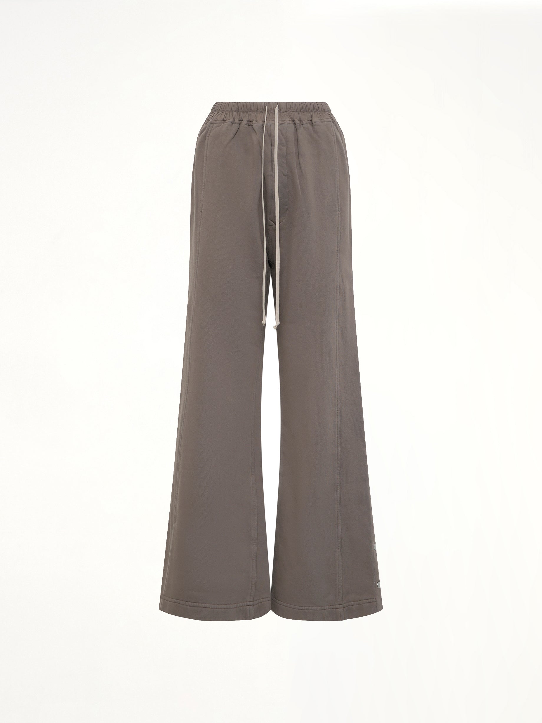 RICK OWENS DRKSHDW Wide Pusher Pants in Dust Product Photo from MARAIS