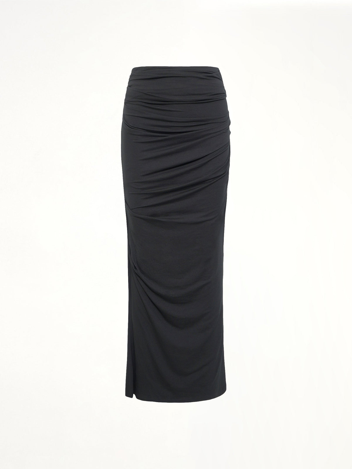Drape Skirt in Black