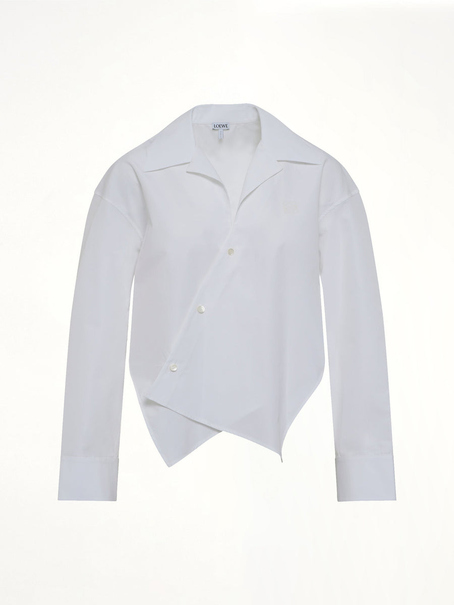 Fold Shirt in White