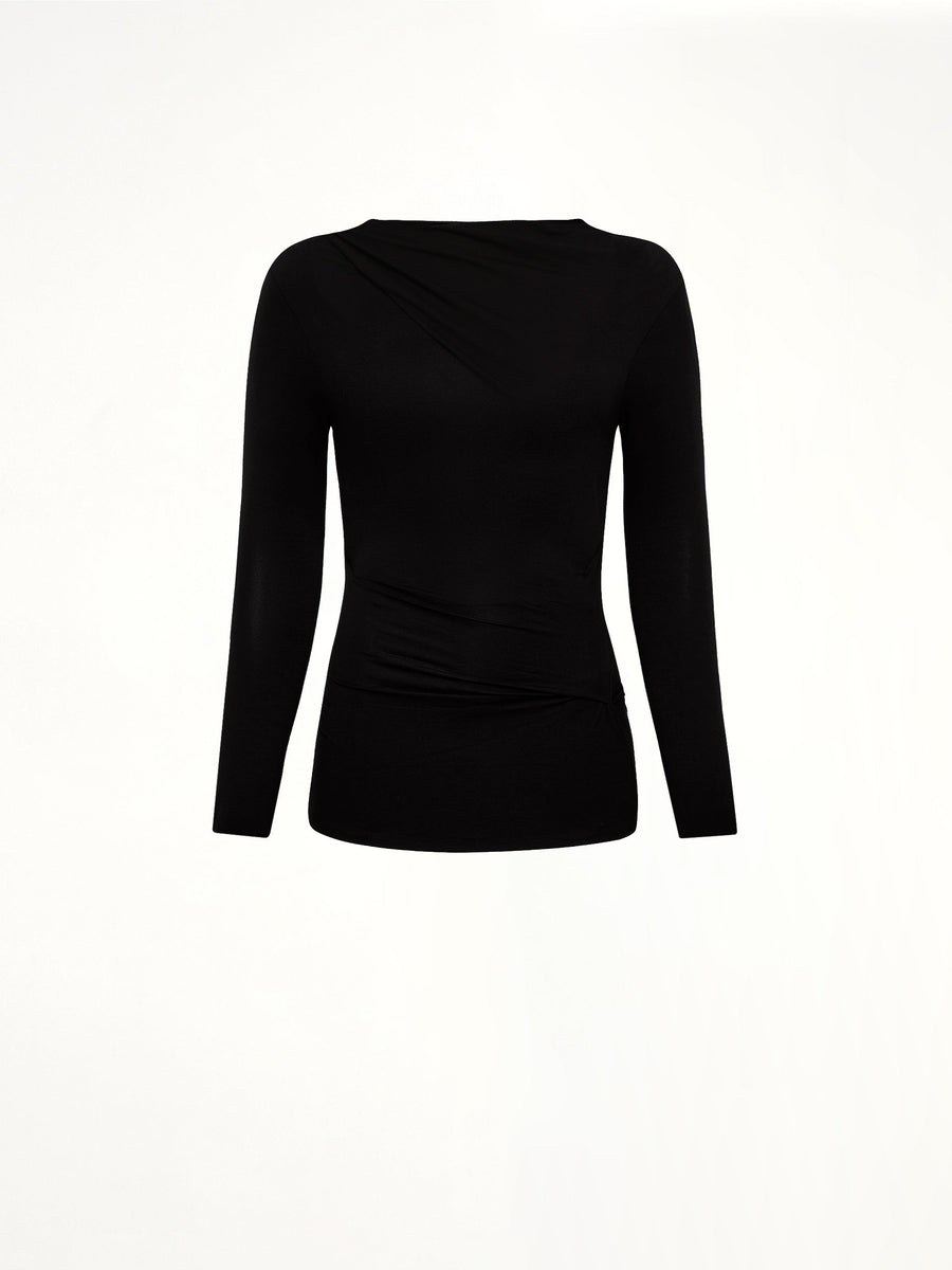 Drape Top in Black