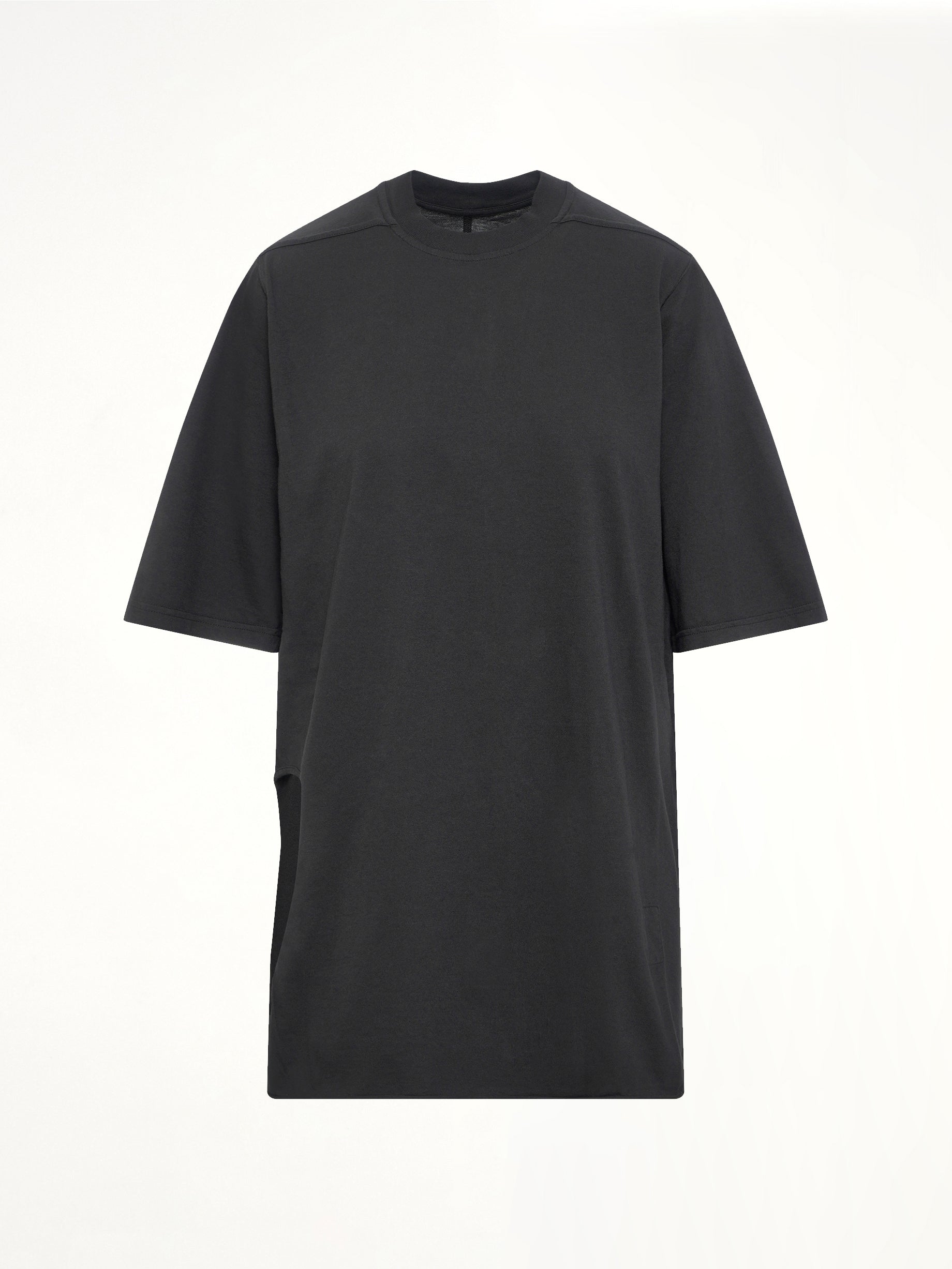 RICK OWENS DRKSHDW Subhuman Jumbo SS T in Black Product Photo from MARAIS