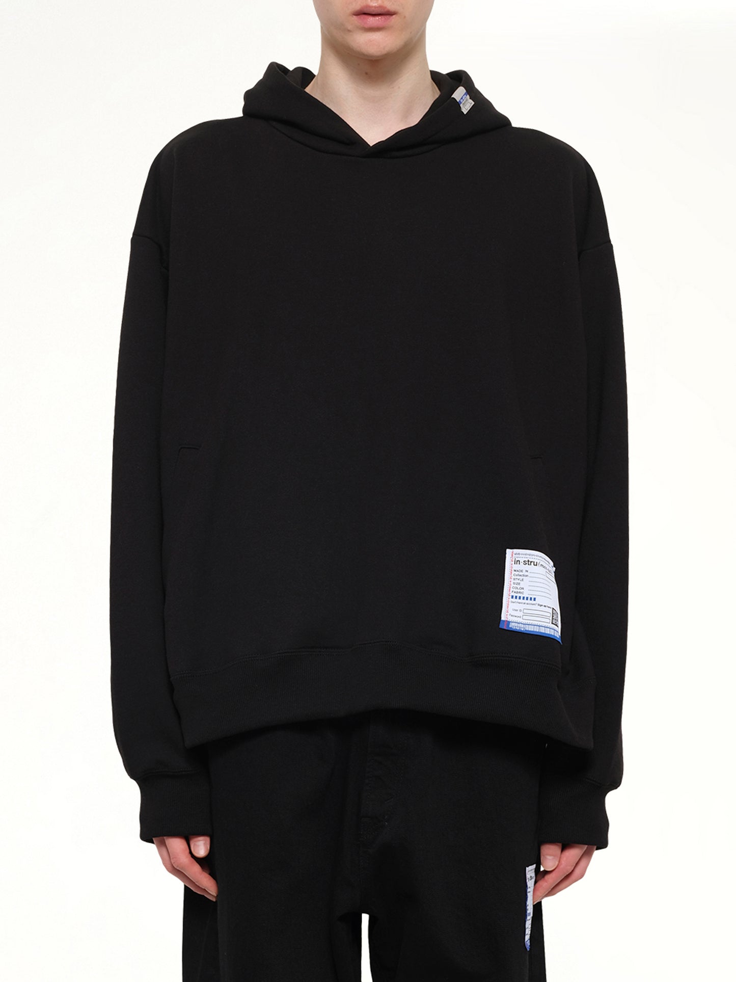 Instrumental Heavy Weight Hoodie in Black