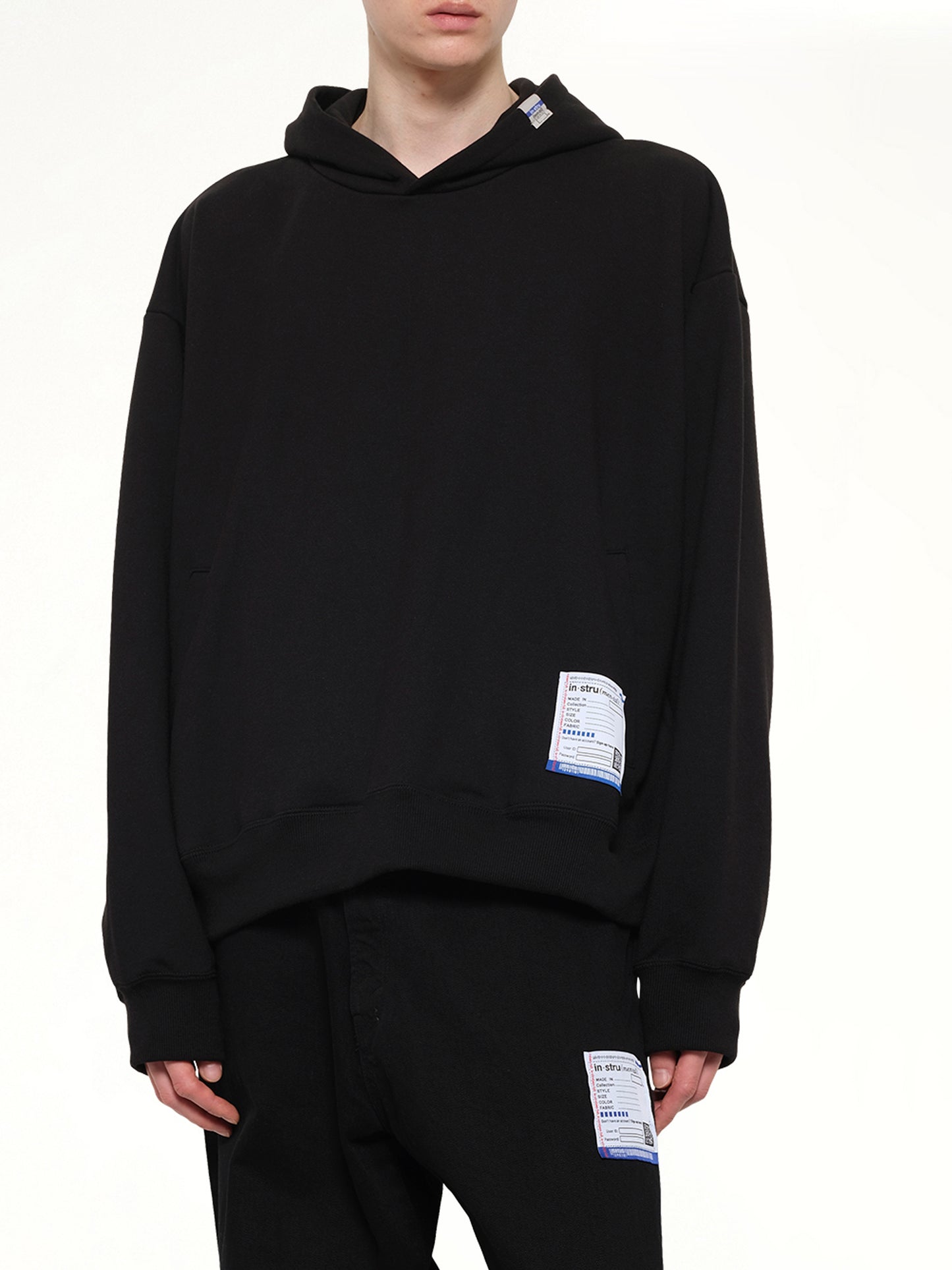 Instrumental Heavy Weight Hoodie in Black