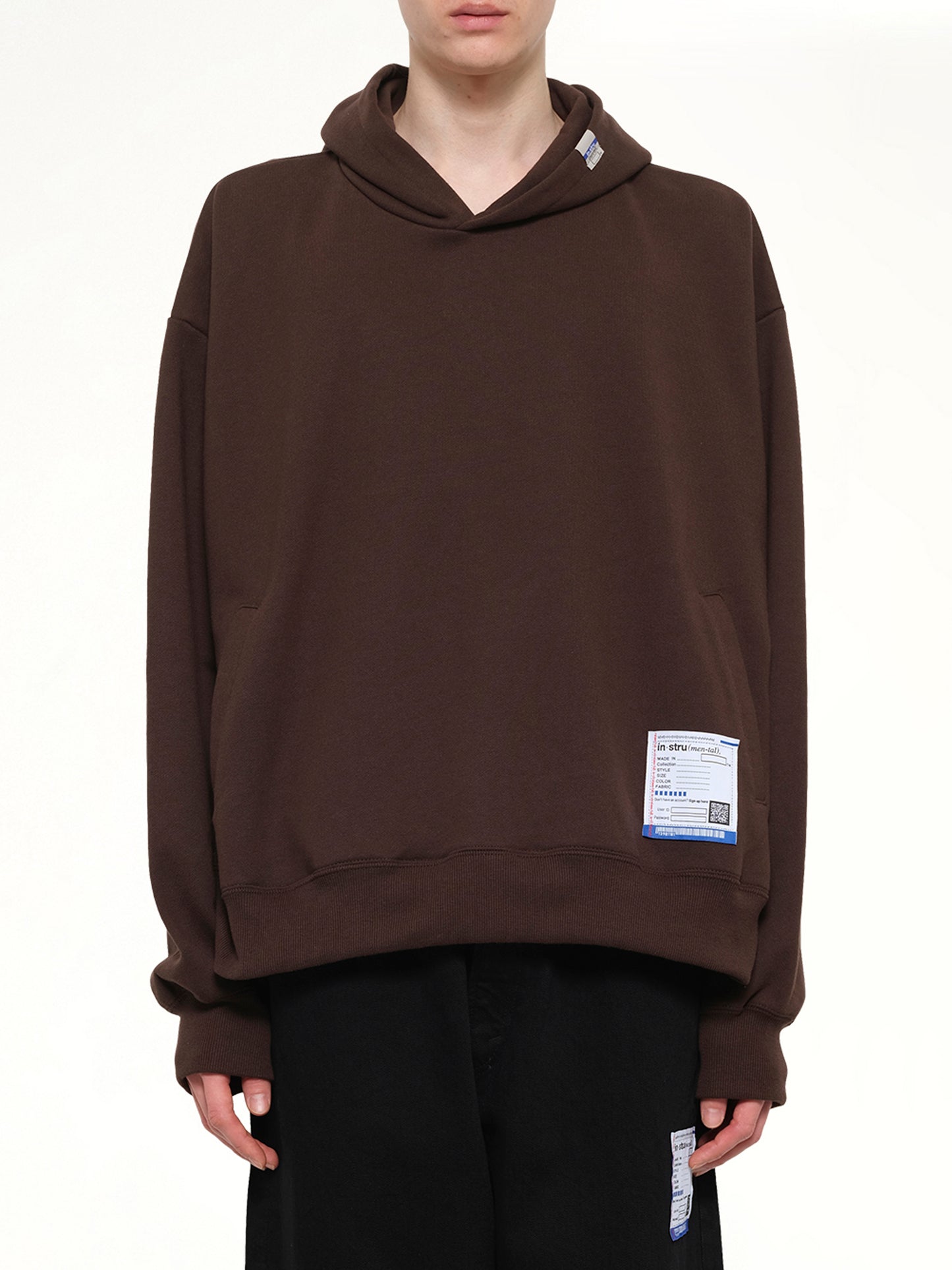 Instrumental Heavy Weight Hoodie in Brown