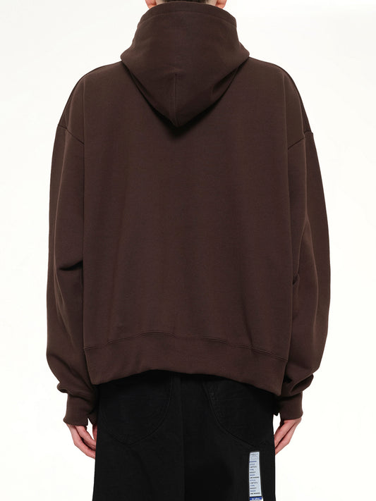 Instrumental Heavy Weight Hoodie in Brown
