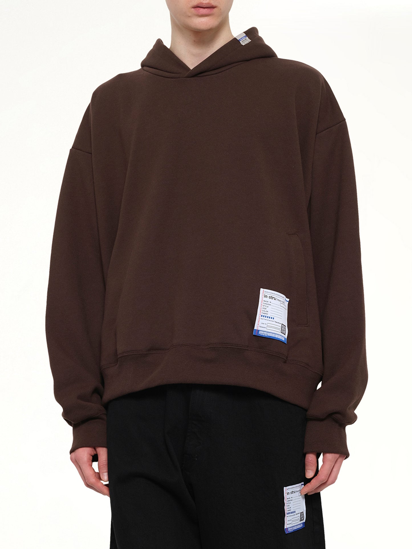 Instrumental Heavy Weight Hoodie in Brown