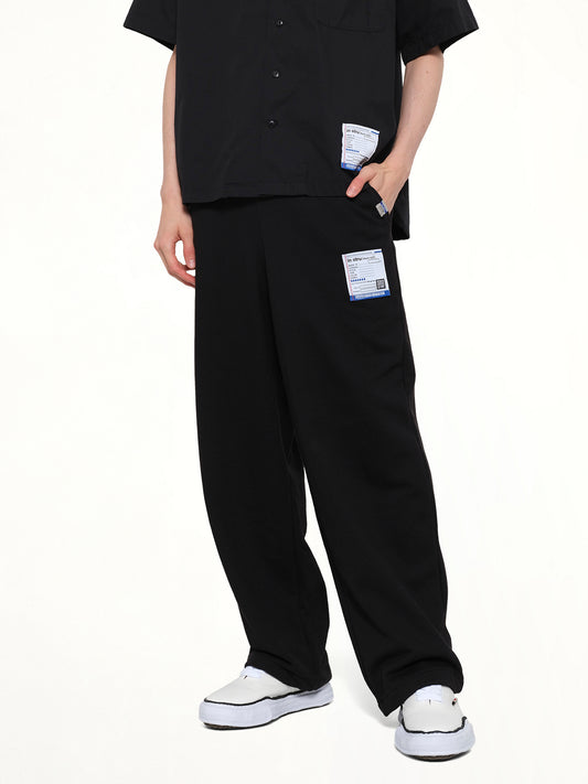 Instrumental Heavy Weight Easy Pants in Black